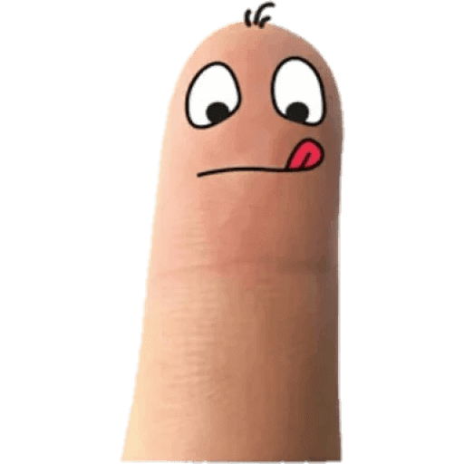 Набор стикеров Finger man для WhatsApp 24