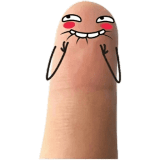 Набор стикеров Finger man для WhatsApp 25