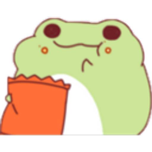 Набор стикеров Froggo #1 для WhatsApp 25