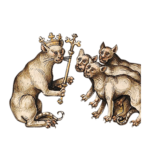 Набор стикеров Gatitos (Michis) Medievales для WhatsApp 11