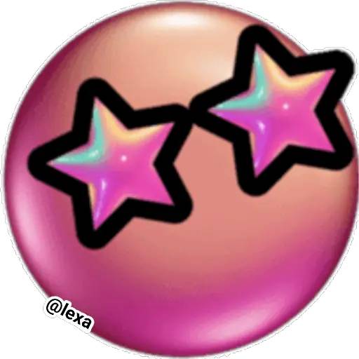 Набор стикеров 🔸🟡Glow EMOJI 🟡🔸 для WhatsApp 10