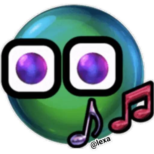 Набор стикеров 🔸🟡Glow EMOJI 🟡🔸 для WhatsApp 17