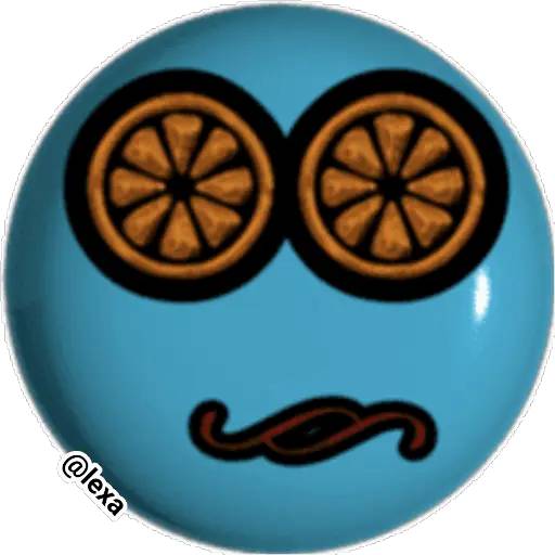 Набор стикеров 🔸🟡Glow EMOJI 🟡🔸 для WhatsApp 20