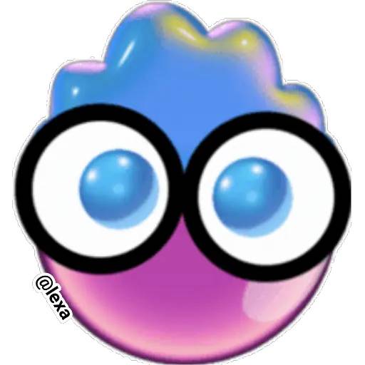 Набор стикеров 🔸🟡Glow EMOJI 🟡🔸 для WhatsApp 22