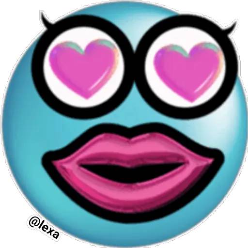 Набор стикеров 🔸🟡Glow EMOJI 🟡🔸 для WhatsApp 23