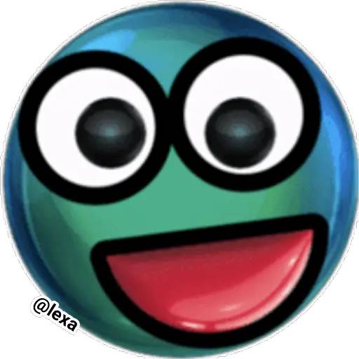 Набор стикеров 🔸🟡Glow EMOJI 🟡🔸 для WhatsApp 25