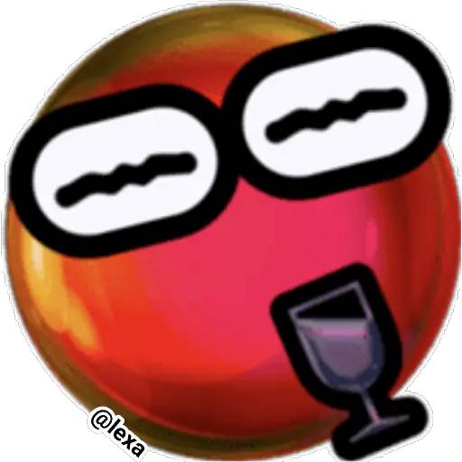 Набор стикеров 🔸🟡Glow EMOJI 🟡🔸 для WhatsApp 26