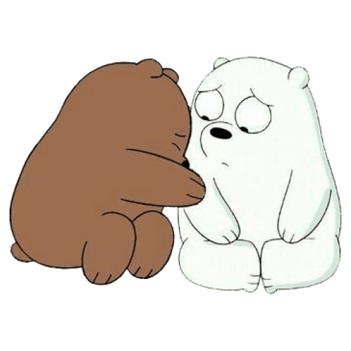 Набор стикеров Grizzly (We Bear Bears) для WhatsApp 17