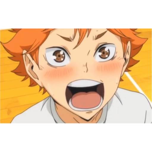Набор стикеров Haikyu Hinata & Kags для WhatsApp 20