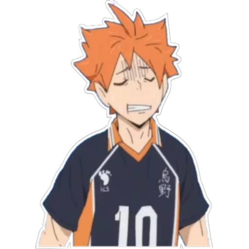 Набор стикеров Haikyu Hinata & Kags для WhatsApp 25