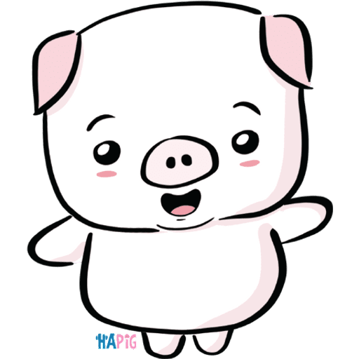 Набор стикеров Hapig Stickers 01 для WhatsApp 1