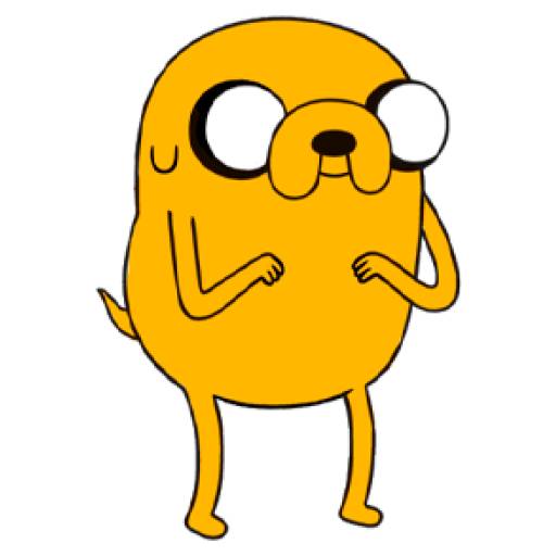 Набор стикеров Jake The Dog (Adventure Time) для WhatsApp 18