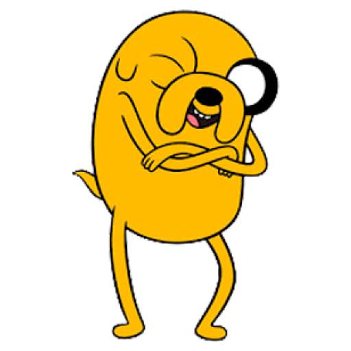 Набор стикеров Jake The Dog (Adventure Time) для WhatsApp 20