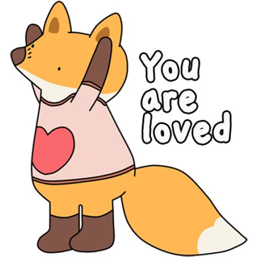 Набор стикеров Jangandfox 'Take Care' Sticker Pack для WhatsApp 12
