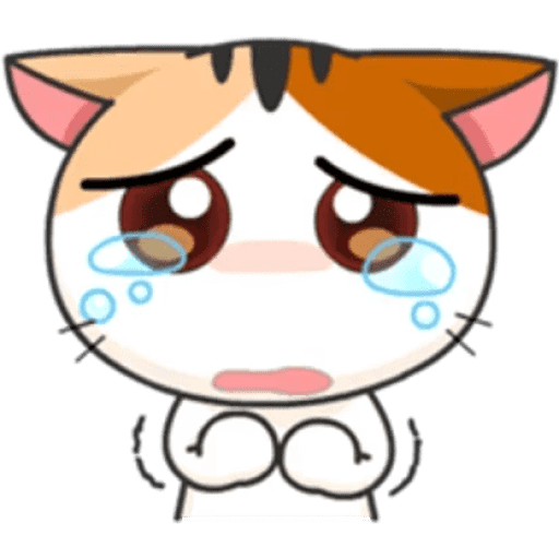 Набор стикеров Japanese kitten для WhatsApp 29