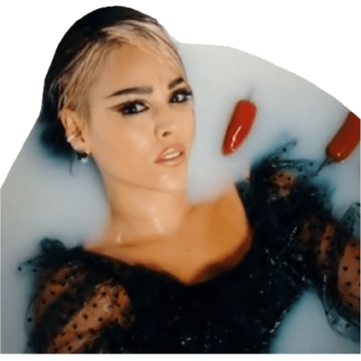 Набор стикеров K.O • Danna Paola для WhatsApp 1