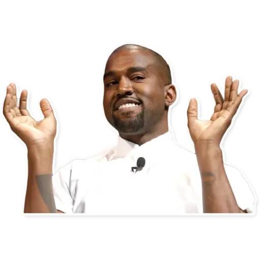 Набор стикеров Kanye West для WhatsApp 6