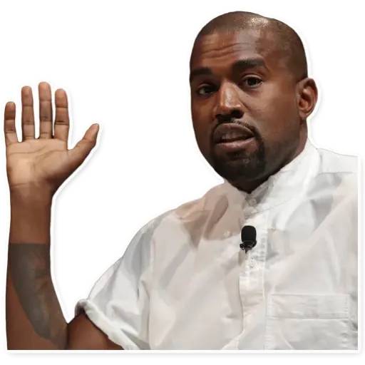 Набор стикеров Kanye West для WhatsApp 8