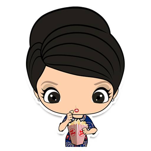 Набор стикеров Kebaya Girl™ для WhatsApp 14