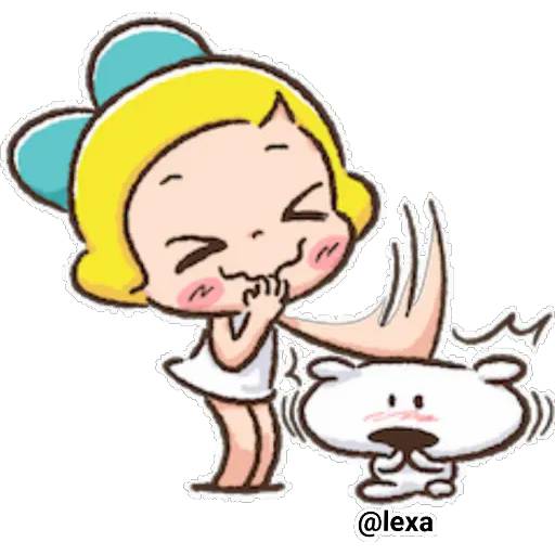 Набор стикеров 🍋Lemmon y Suggar 🍫 для WhatsApp 15