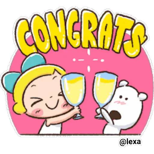 Набор стикеров 🍋Lemmon y Suggar 🍫 для WhatsApp 2