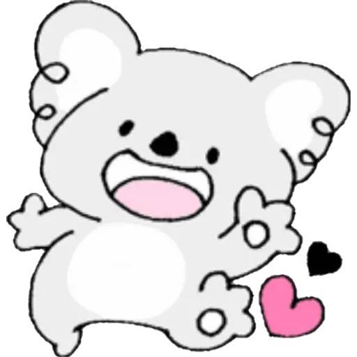 Набор стикеров Lindo Koalita для WhatsApp 1