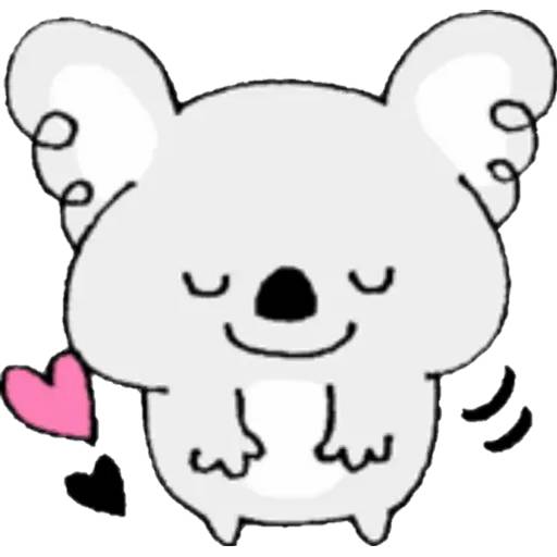 Набор стикеров Lindo Koalita для WhatsApp 12