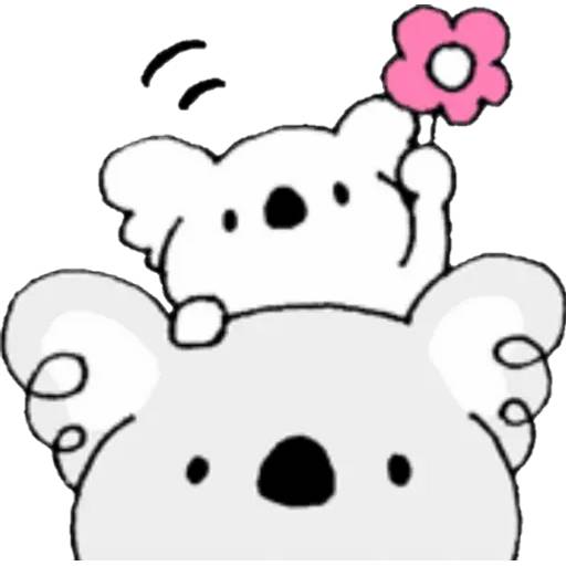 Набор стикеров Lindo Koalita для WhatsApp 19