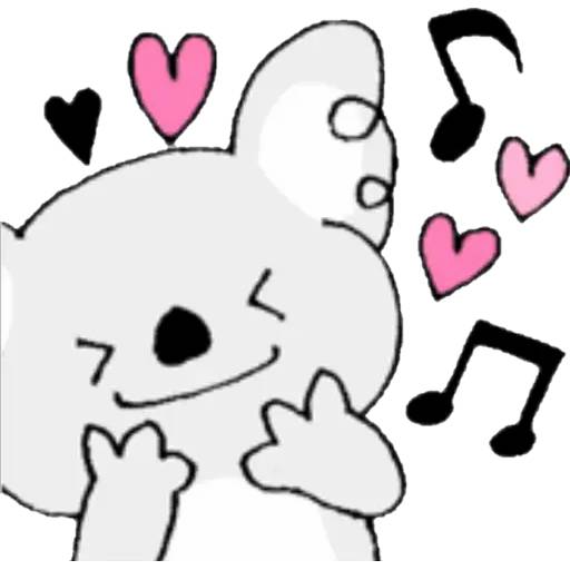 Набор стикеров Lindo Koalita для WhatsApp 28