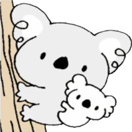 Набор стикеров Lindo Koalita для WhatsApp 29