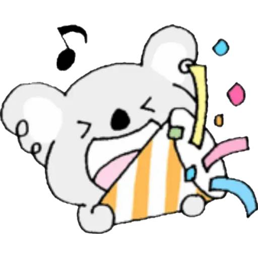 Набор стикеров Lindo Koalita для WhatsApp 30