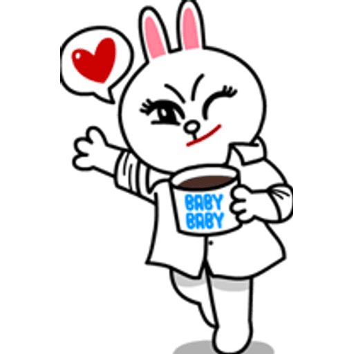 Набор стикеров LineFriends для WhatsApp 12