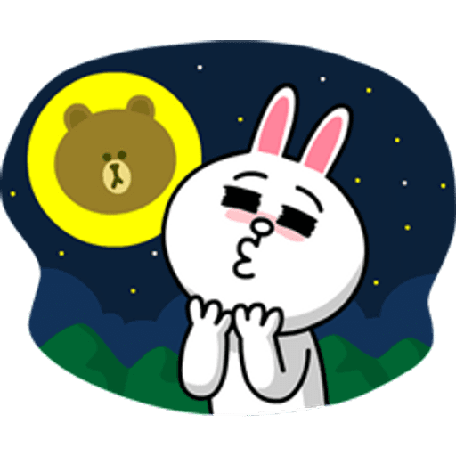 Набор стикеров LineFriends для WhatsApp 14