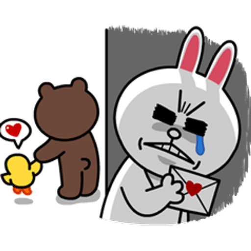 Набор стикеров LineFriends для WhatsApp 18