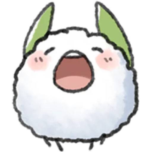 Набор стикеров Little Cotton Positive для WhatsApp 17