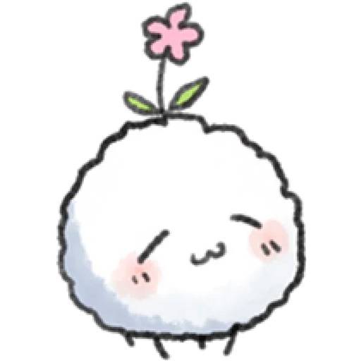 Набор стикеров Little Cotton Positive для WhatsApp 18