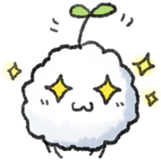 Набор стикеров Little Cotton Positive для WhatsApp 19