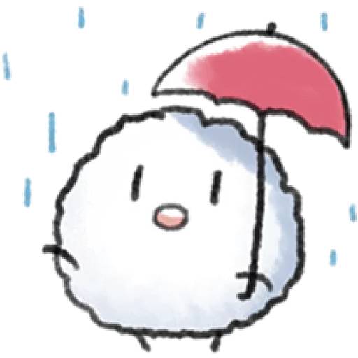 Набор стикеров Little Cotton Positive для WhatsApp 23