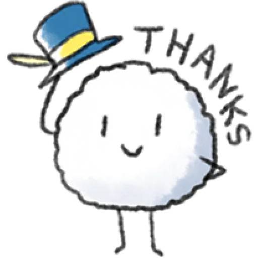 Набор стикеров Little Cotton Positive для WhatsApp 25