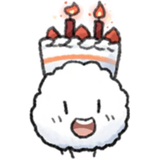 Набор стикеров Little Cotton Positive для WhatsApp 28