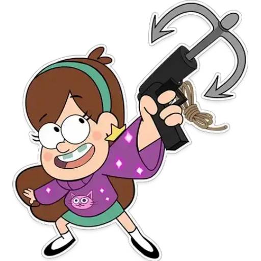 Набор стикеров Mabel для WhatsApp 1