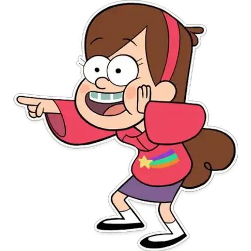 Набор стикеров Mabel для WhatsApp 10