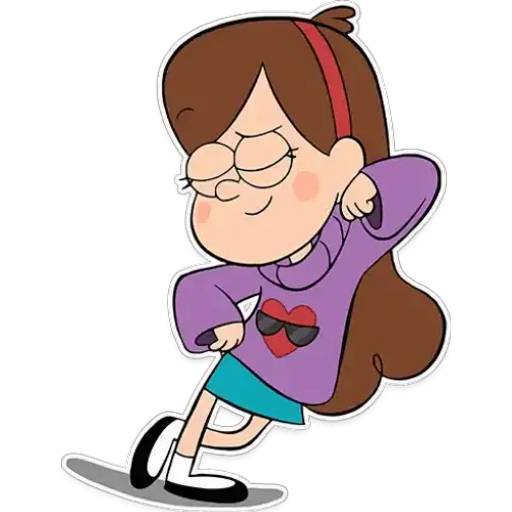 Набор стикеров Mabel для WhatsApp 13