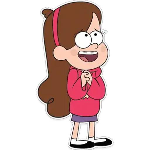 Набор стикеров Mabel для WhatsApp 15