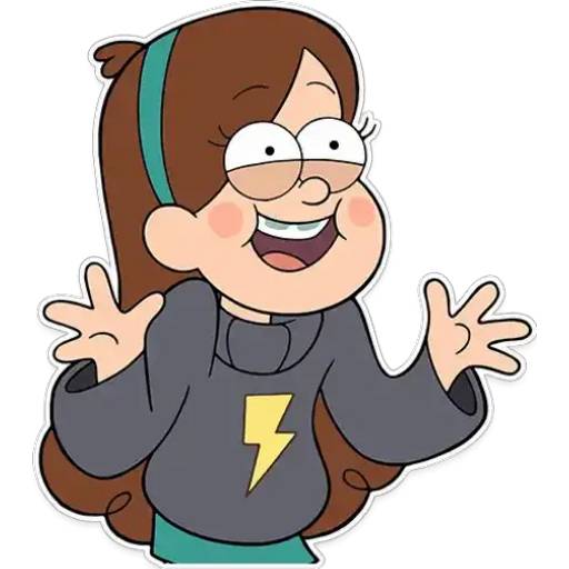 Набор стикеров Mabel для WhatsApp 16