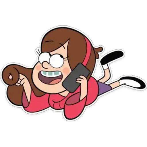 Набор стикеров Mabel для WhatsApp 19