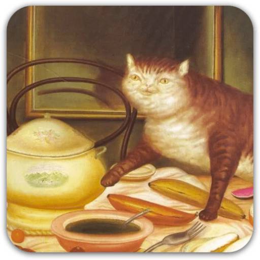 Набор стикеров Medieval cats для WhatsApp 1