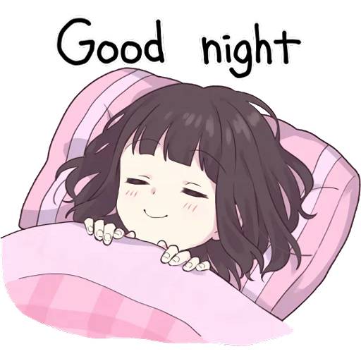 Набор стикеров Menhera-chan 4 для WhatsApp 20