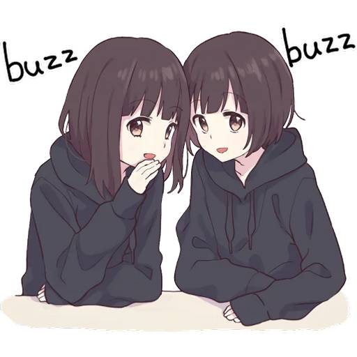 Набор стикеров Menhera-chan 4 для WhatsApp 29