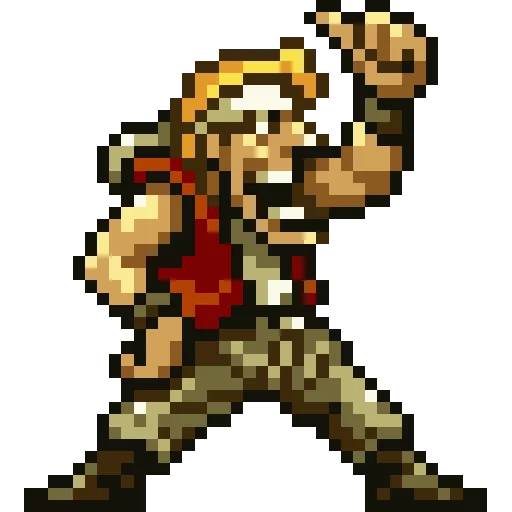 Набор стикеров Metal Slug для WhatsApp 18